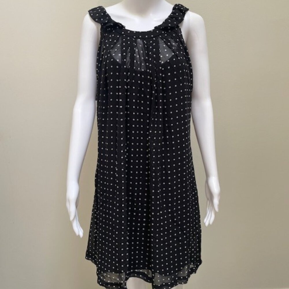 Alex + Alex Polka Dot Sleeveless Dress Size 8